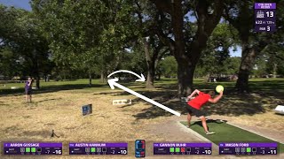 INCREDIBLY SATISFYING Disc Golf SKIP SHOT | OTB Open 2022