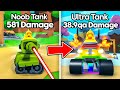 I Upgraded From Noob to PRO Tank in Tank Simulator! (Roblox)