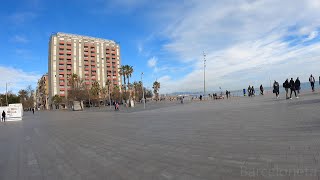 Barcelona Beach by E-Scooter | Playa de Barcelona en patinete eléctrico | 전동 스쿠터로 바르셀로나 해변