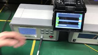 Fusion Splicer: Tumtec FST-83A Splicing video