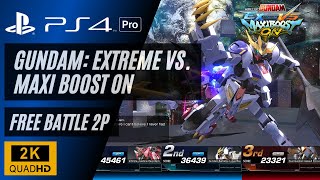 Mobile Suit Gundam: Extreme Vs. Maxi Boost ON Free Battle Mode 2P Gameplay