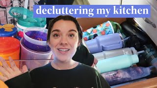 decluttering my entire kitchen! ☕️ 12 days of decluttering for 2025