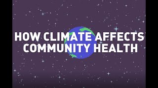 how climate affects community health - full video