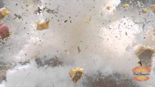 Pumpkin exploding #3