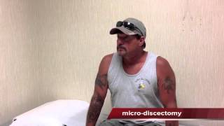 Patient MR: L4/5 microdiscectomy and endoscopic rhizotomy July 30, 2013