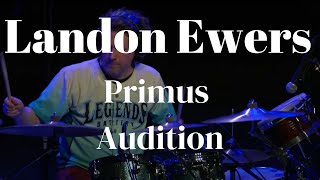 Landon Ewers - Primus Drum Audition #primusdrumaudition