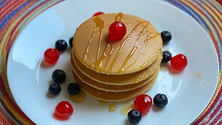 Easy perfect pancake at home ♥️🥞! Pancake Recipe!