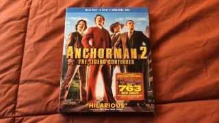 Anchorman 2: The Legend Continues Blu-ray Unboxing