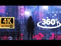 360 VIDEO || Cyberpunk 2077 || Night City in 4K