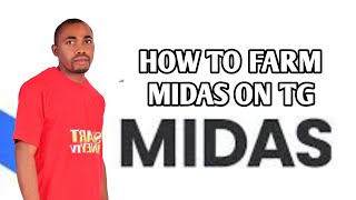 How to farm Midas on Telegram #airdrop2025