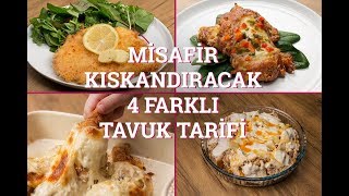 Misafir Kıskandıracak 4 Farklı Tavuk Tarifi (Seç Beğen!) | Yemek.com