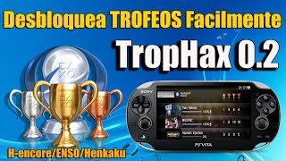 Desbloquea Trofeos en Psvita Facilmente Plugin TropHax 0.2