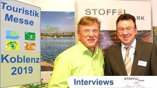 Impressionen Touristikmesse Koblenz 2019 - Im Dialog mit Aussteller - Stöffel-Park