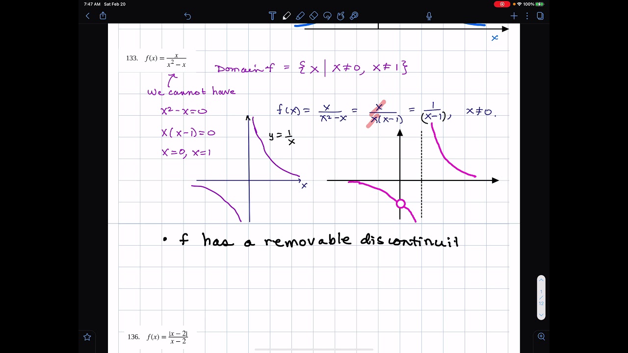 2.4 Exercises #131, 132, 133, 136 Openstax Calculus Vol. 1 - YouTube