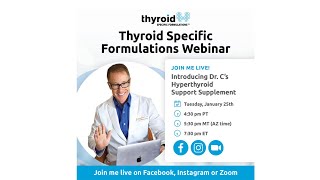TSF Webinar Week 3 - Hyperthyroid Support - Replay