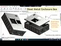 Solidworks Sheet Metal Tutorial | Design Of Electrical Enclosure In Solidworks