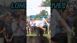 Top 10 Longest Drives in Pro Golf | Part 1