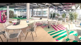 The biggest coworking space in switzerland - Office LAB Limmatstadt | 4K