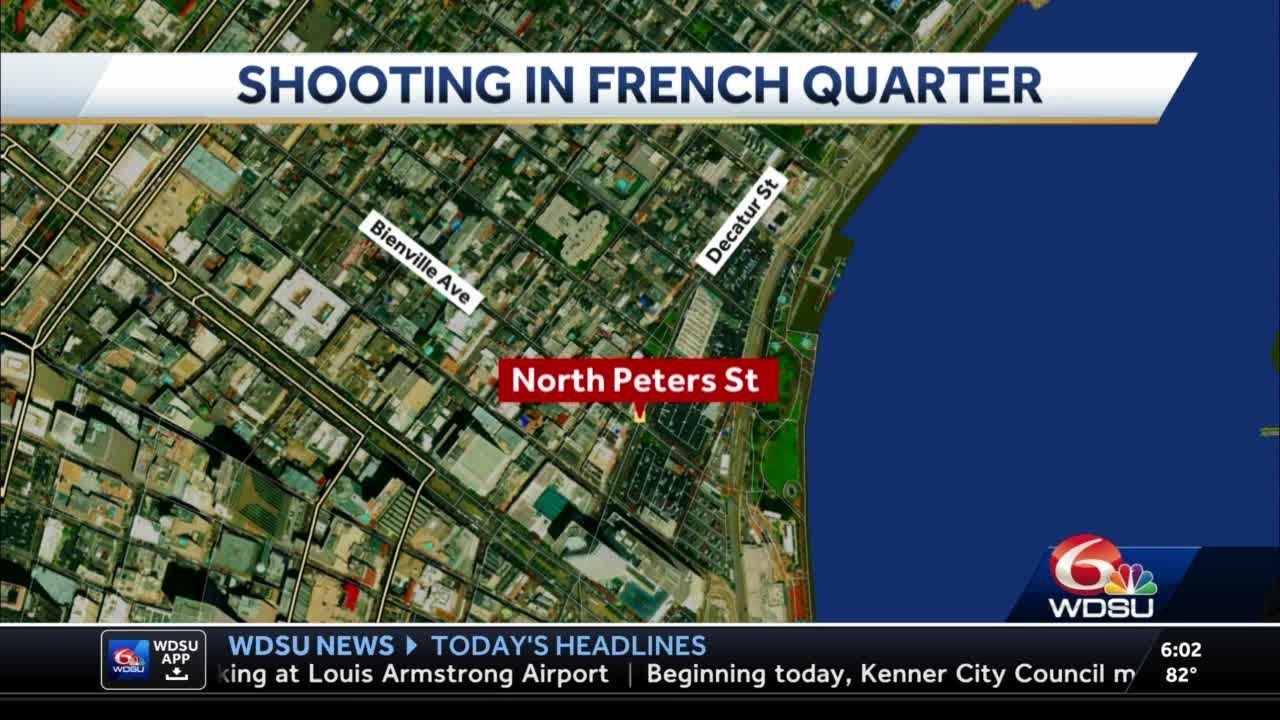 NOPD Investigating Shooting In French Quarter - YouTube