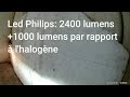 tuto montage leds h7 philips ultinon pro 5000 sur peugeot 308 cc