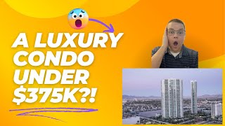 🏢🚨What $370k Gets You at a Luxury Las Vegas Highrise!