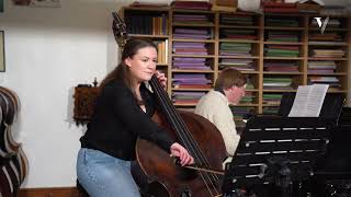 Hahn — Three Songs - (Je Me Souviens): Played by Aisling Reilly, Double bass. Part 3 of 3