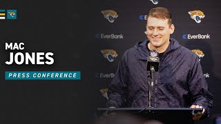 Mac Jones Recaps His Performance in Victory over Titans in Week 17 | Jacksonville Jaguars