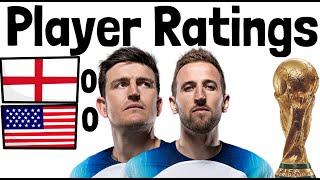 ENGLAND 0-0 USA Player Ratings | Maguire & Kane impress in poor team performance! FIFA World Cup