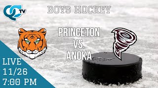 Boys Hockey: Princeton @ Anoka | Anoka High School | QCTV