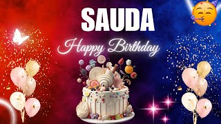 SAUDA Happy Birthday to you | Happy Birthday Song SAUDA🎂🎈 #birthday #happybirthdaysong #sauda