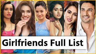 Sushant Singh Rajput Love Life And Affairs With Bollywood Acctress | List Of Girlfriends