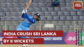 Women's Asia Cup 2022: India Beat Sri Lanka By 8 Wickets; Win The Title For 7th Time
