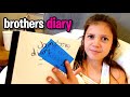 My Brother's Diary!!!