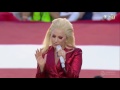 Lady Gaga Sings The Star Spangled Banner at Super Bowl 2016