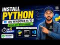 How to Install Python on Windows 11/10 (2026) | Run Python Code in VS Code, IDLE & CMD