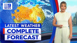 Australia Weather Update: Monsoon warning issued for Queensland | 9 News Australia