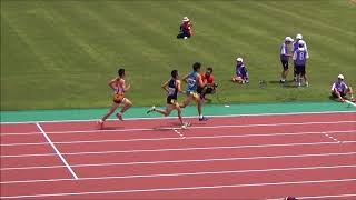 180601中学県北総体 男子800m予選