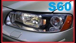 Volvo S60 V70  Headlight bulbs access  2005-2009