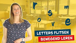 Letters flitsen - Groep 3 I Bewegend leren I De Fitste School