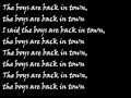 Thin Lizzy - The Boys Are Back In Town (Lyrics)