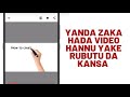 Yanda ake hada video din da hannu yake rubutu da kansa, yanda zakayi editing din hannu yake rubutu