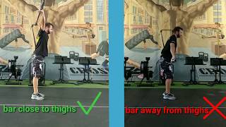 How to keep bar close to body at snatch | complete weightlifting tutorial