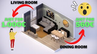 🔴 MODERN living room DESIGN ideas modern DINING room decorating IDEAS 😱