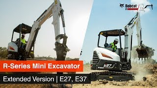 R-Series of Bobcat Mini Excavator - EXTENDED VERSION