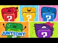 🔴LIVE | Marshmallows’ Mystery Box | Color Monster | Kids Songs | JunyTony