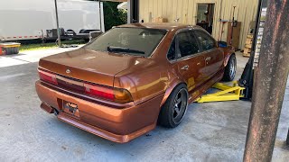 Turbo K24 Nissan Cefiro build. Getting it all working.