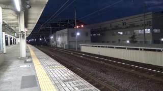 JR西日本285系臨時寝台特急サンライズ出雲91号  出雲市行き  米原駅到着