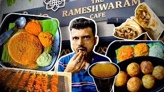 Rameshwaram Cafe in  Bangalore | Bangalore Street food | Ghee Pudi Idli ,Ghee Paddu,Panipuri |