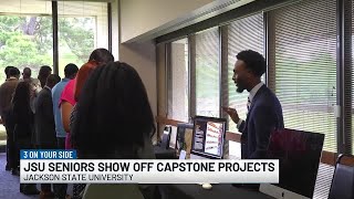 Jackson State University students showcase capstone projects