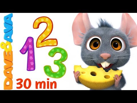 ๐ฅLearn Numbers and Counting | Count 1 to 10 | Nursery Rhymes & Kids Songs from Dave and Ava ๐ฅ ๐ฅLearn Numbers and Counting | Count 1 to 10 | Nursery Rhymes & Kids Songs from Dave and Ava ๐ฅ